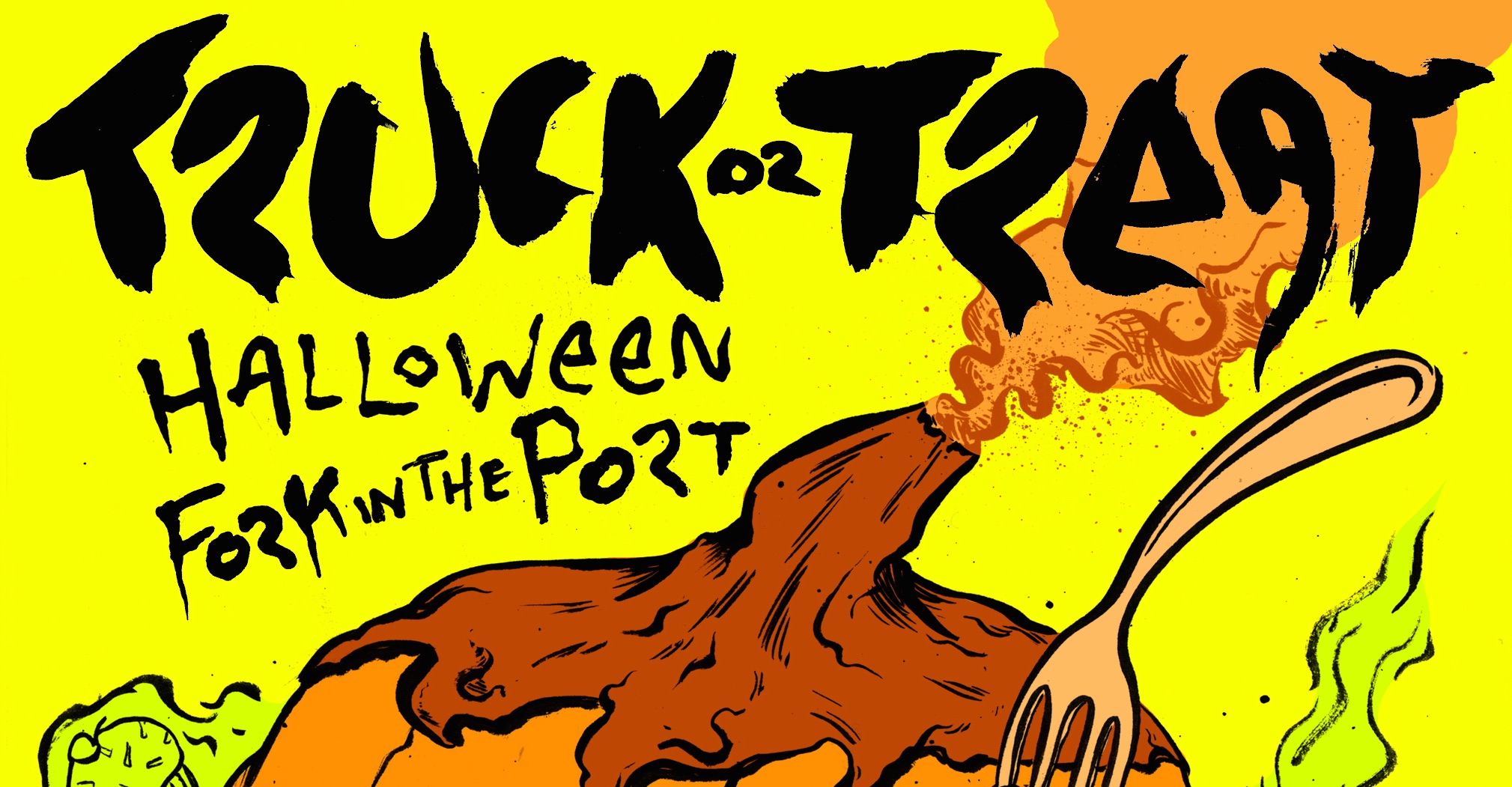 Read more about the article Truck or Treat – Halloween Fork in the Port