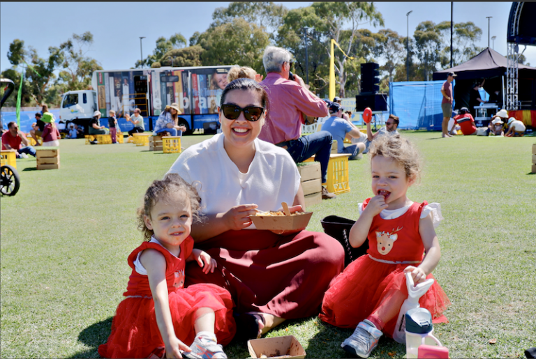 Family fun at Fork on the Road